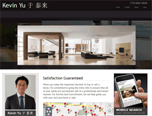 Tablet Screenshot of kevin-yu.net